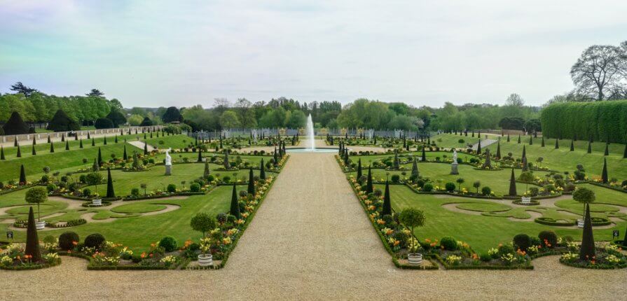 Beautiful Garden Of The Royal Family