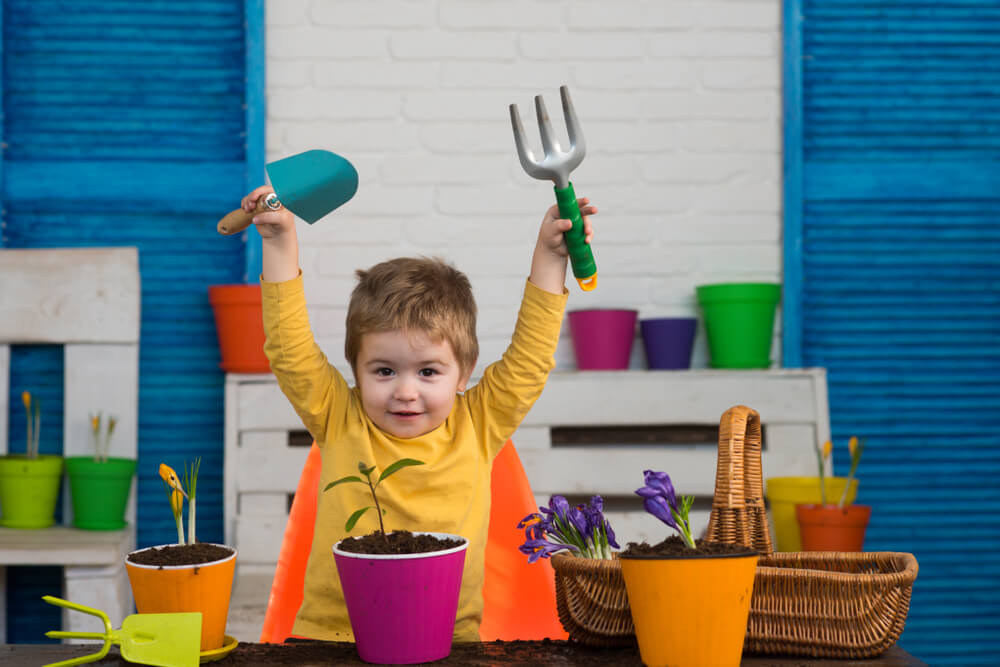 How To Get Your Kids Gardening This Summer - children DIY plant pots