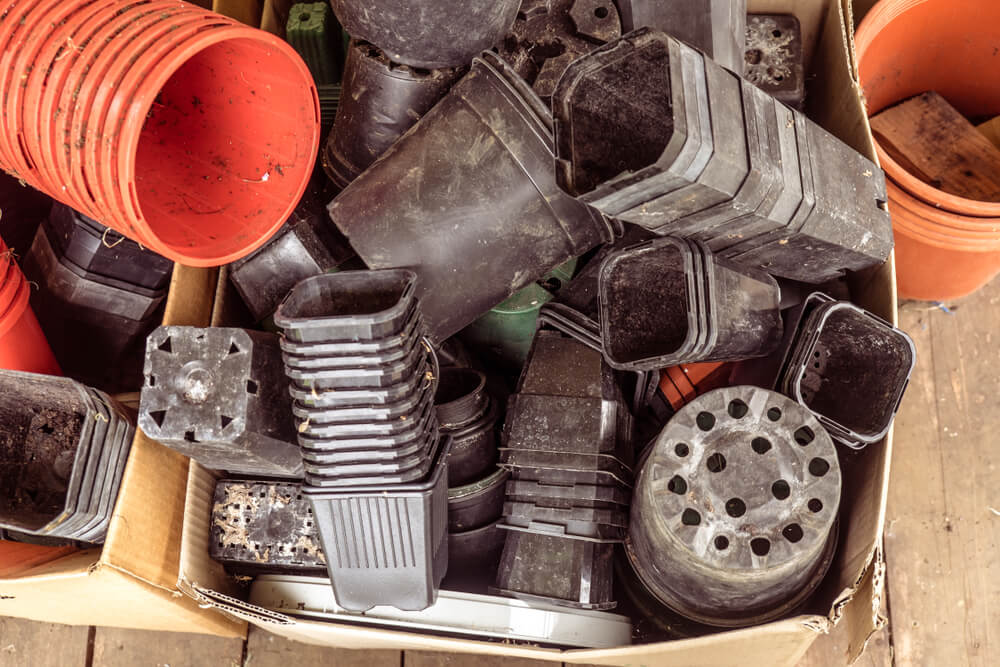 10 January Gardening Jobs You Must Complete - dirty plant pots 10 January Gardening Jobs You Must Complete - dirty plant pots