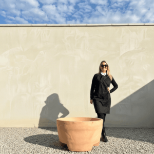 The Capri Pot 80 Colour Terracotta (Resin)