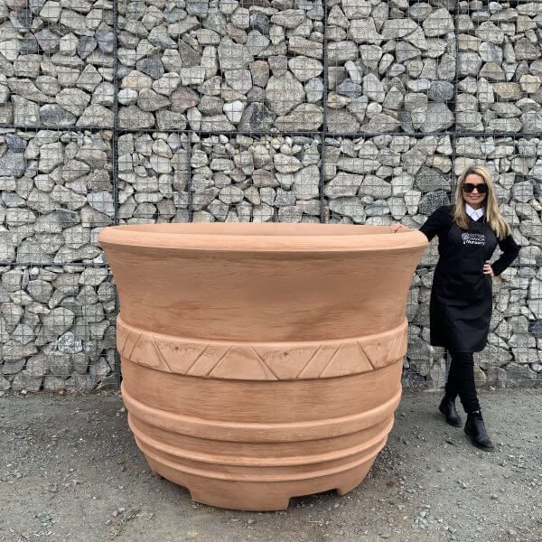 The Mediterranean Pot 173 Colour Terracotta - IMG 3690 scaled