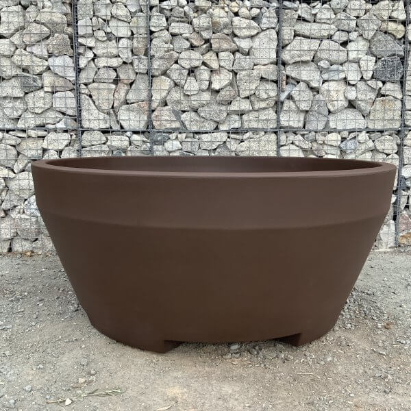 The Capri Pot 185 (Colour Mocha) - Image 2
