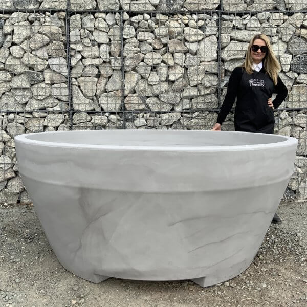 The Capri Pot 185 Colour Greystone - IMG 3749 scaled