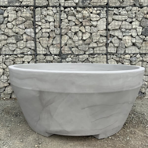 The Capri Pot 185 Colour Greystone - IMG 3750 scaled