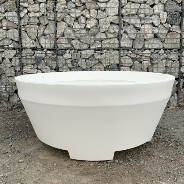 The Capri Pot 150 Colour Snow White - IMG 3753 scaled