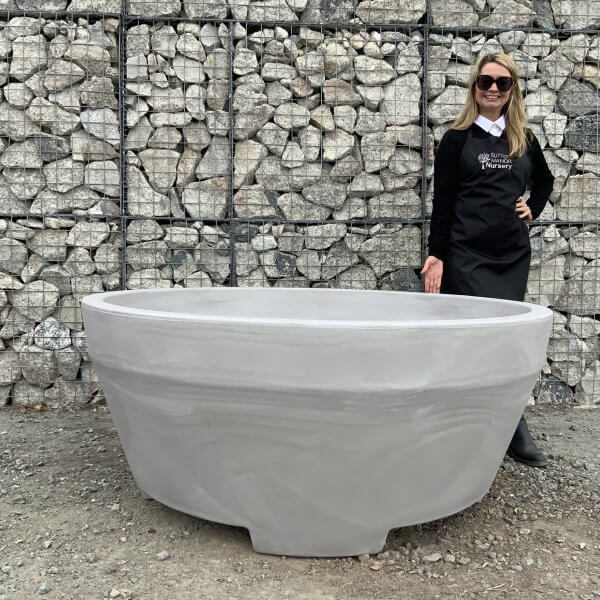 The Capri Pot 150 Colour Greystone - IMG 3755 scaled