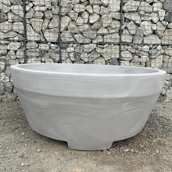 The Capri Pot 150 Colour Greystone - IMG 3756 scaled