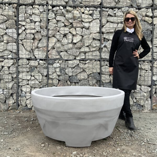 The Capri Pot 110 Colour Greystone - IMG 3761 scaled