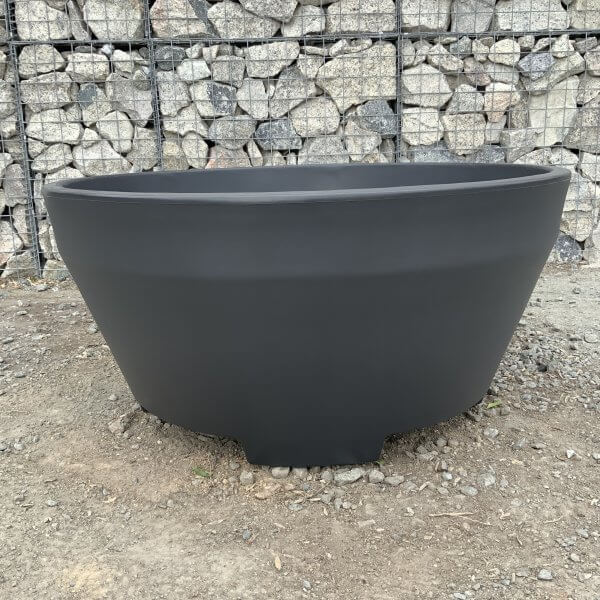 The Capri Pot 110 Colour Charcoal - IMG 3765 scaled