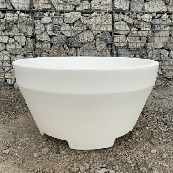 The Capri Pot 90 Colour Snow White - IMG 3786 scaled