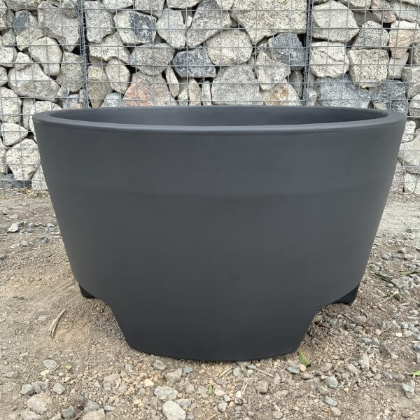 The Capri Pot 80 Colour Charcoal - IMG 3807 scaled