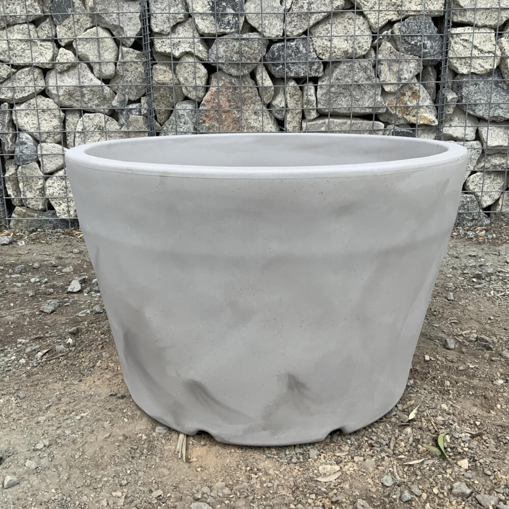 The Capri Pot 63 (Colour Greystone) - Sutton Manor Nursery