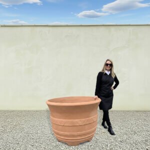 The Mediterranean Pot 110 Colour Terracotta (Resin)