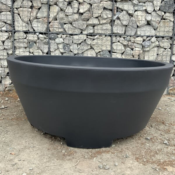 The Capri Pot 150 Colour Charcoal - IMG 7057 scaled