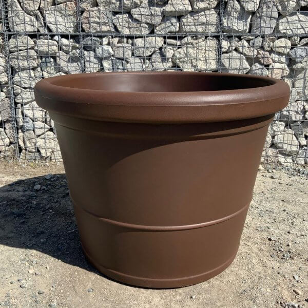 The Brunello Pot 100 Colour Mocha Brown - b1