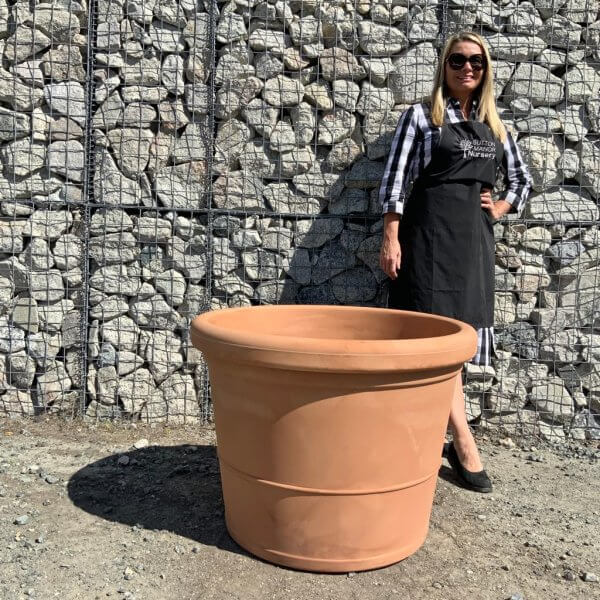 The Brunello Pot 80 Colour Terracotta - t1 2