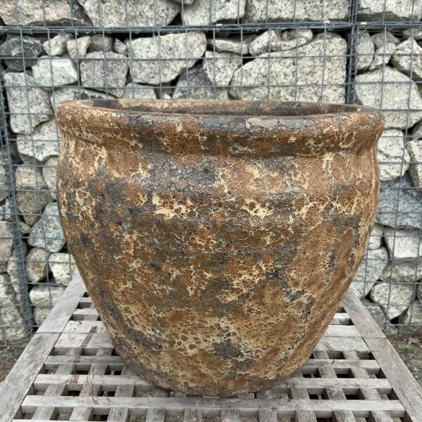 The Atlantis 40 "Golden Rust" Plant Pot - 1 11