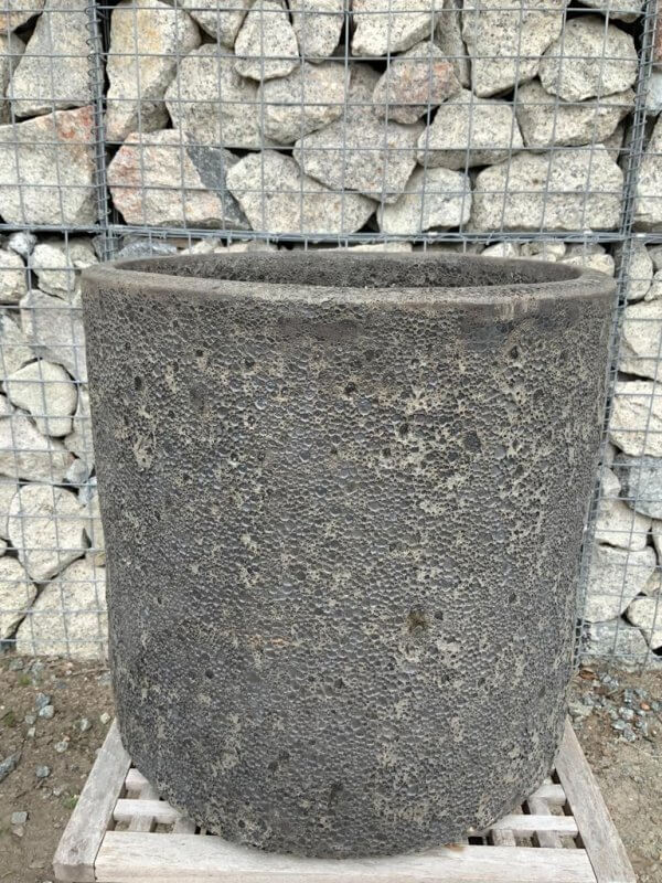 The Atlantis 50 Cylinder "Charcoal" Plant Pot - WhatsApp Image 2023 09 28 at 09.47.34 4
