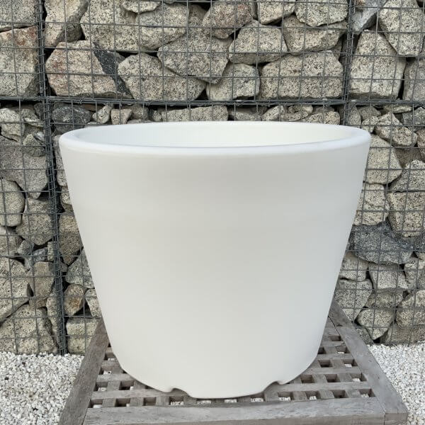 The Capri Pot 50 Colour Snow White - 51AA64C8 5F76 404C 9657 72929F3315E5 scaled