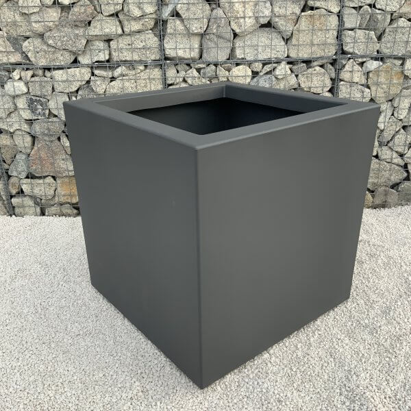 The Venice Cube Pot 85 Colour Charcoal - IMG 7993 scaled
