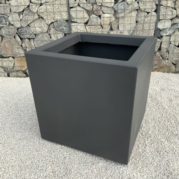The Venice Cube Pot 65 Colour Charcoal - IMG 7995 scaled