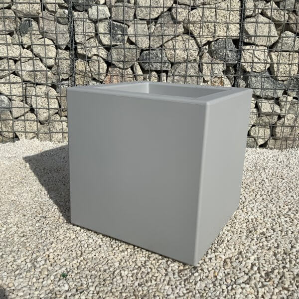 The Venice Cube Pot 65 Colour Light Grey - IMG 8191 scaled