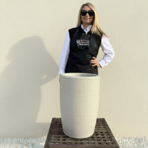 The Pompei Pot 45 Colour Champagne (Resin)