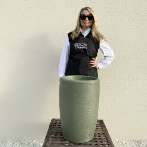 The Pompei Pot 45 Colour Jungle Green (Resin)