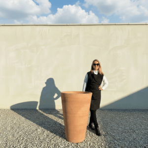 The San Marino Pot 95 Colour Terracotta (Resin)