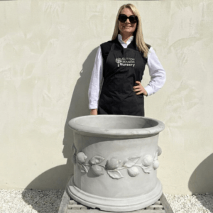 The Tuscany Fruit Pot 50 Colour Grey Stone (Resin)
