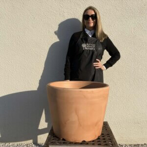 The Capri Pot 50 Colour Terracotta (Resin)
