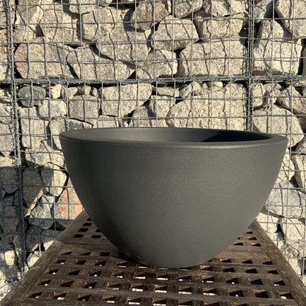 The Rome Bowl Pot Colour Charcoal - IMG 8327 scaled