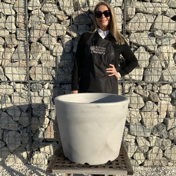The Capri Pot 50 Colour Grey Stone - IMG 8334 scaled