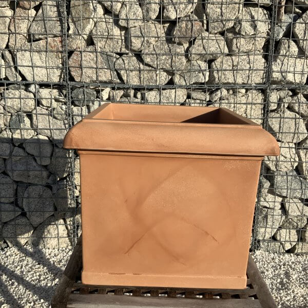 The Como Cube Pot 45 Colour Terracotta - IMG 8382 scaled