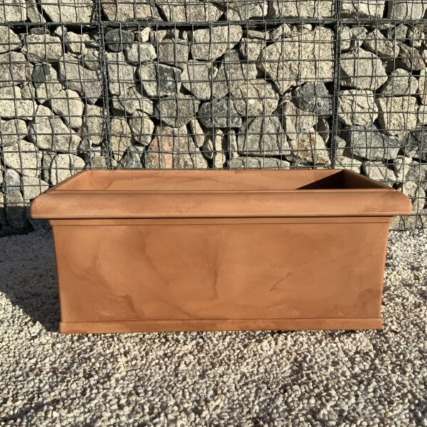 The Como Rectangle Pot 90 Colour Terracotta - IMG 8388 scaled