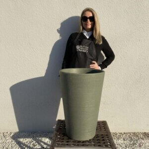 The San Marino Pot 55 Colour Jungle Green (Resin)