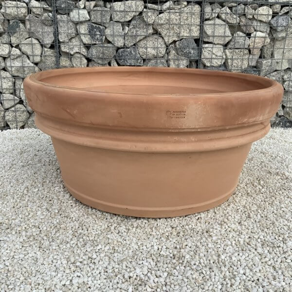 Terracotta Tuscan Pot Shallow Bowl 120 (Handmade) - 1D5991C3 7D95 43B9 8DC4 3225A5FE8077 1 105 c