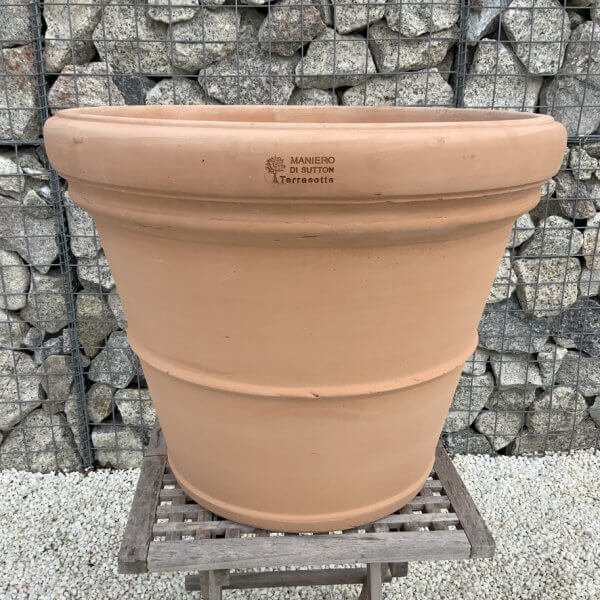 Terracotta Tuscan Pot Rolled Rim Large 70 (Handmade) - 31F81CCE 765A 4767 8F89 35CB54F04C17 1 105 c 1