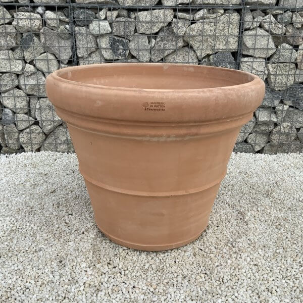 Terracotta Tuscan Pot Rolled Rim Large 80 (Handmade) - 3E863CC4 3712 4FAF 95BA AA550CCE08E8 1 105 c 1
