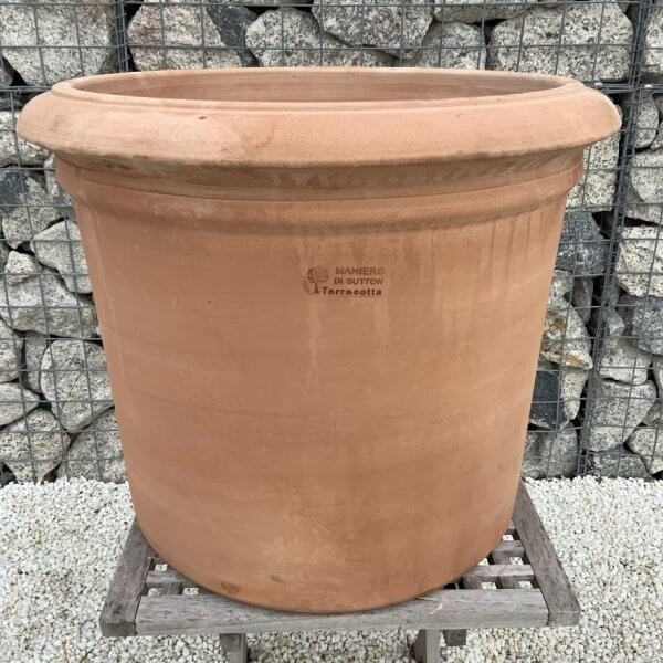 Terracotta Tuscan Pot Cylinder 60 (Handmade) - 55EB17C8 C773 46DA 8AA5 40D0B5677F67 1 105 c