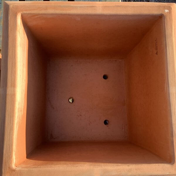 Terracotta Tuscan Planter Cube/Square Window Box 50 (Handmade) - 822C1279 5BDF 4F5C B44F 1ED0CED80FC7 1 105 c