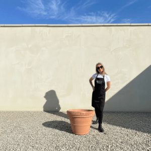 Terracotta Tuscan Pot Rolled Rim 60 (Handmade)