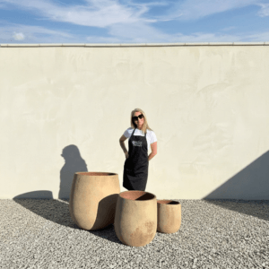 The Can Tho Wabi-Sabi Sable Plant Pots