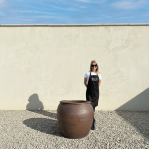 The Da Nang 70 Ironstone Plant Pot