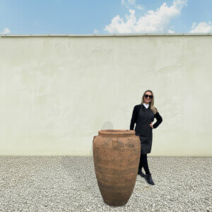 The Nha Trang Old Stone Jar Plant Pot