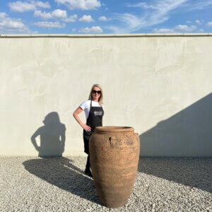 The Nha Trang Old Stone Jar Plant Pot
