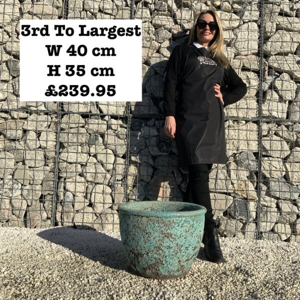 The Tam Coc Atlantis Shades Of Ocean Green Plant Pots - DC1ED576 662B 4E9C 9A94 58C956CD9CB4 1 105 c
