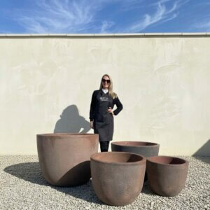 The Dong Hoi Old Stone Plant Pots