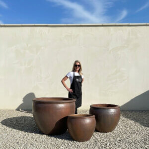 The Ha Long Bay Iron Stone Plant Pots