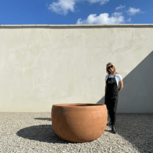 Terracotta Tuscan Big Bell Plant Pot 105 (Handmade)